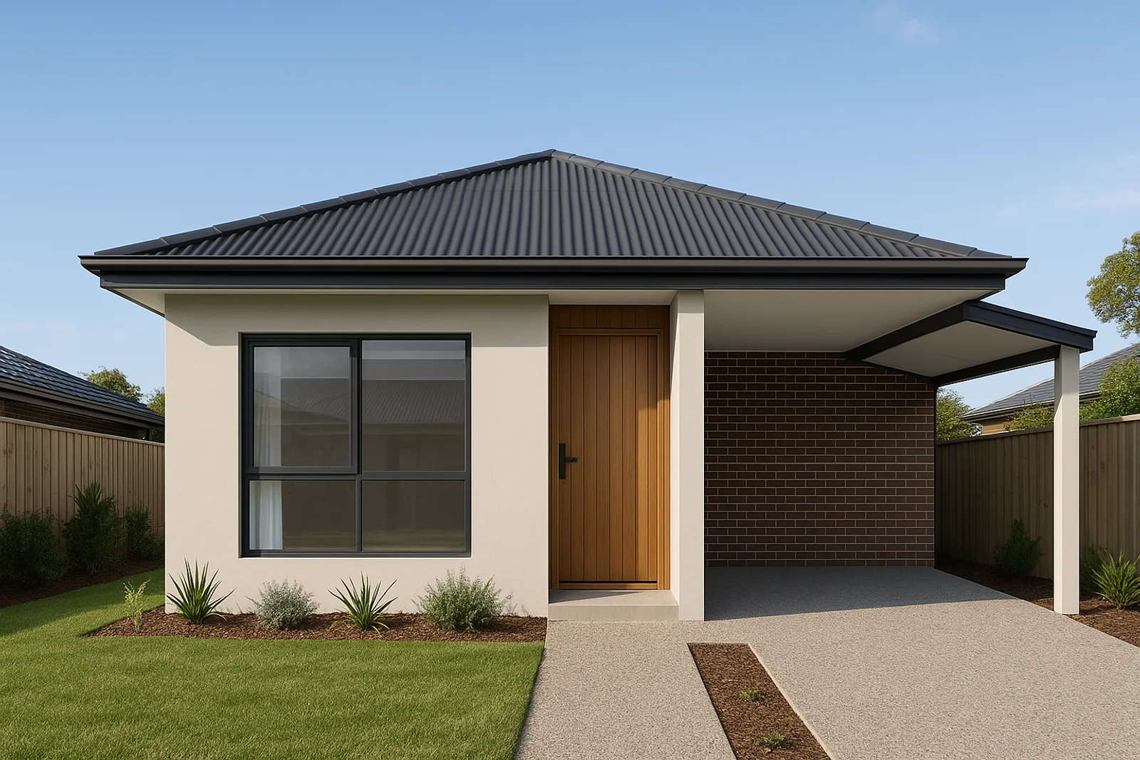 Cosy Corner home design elevation