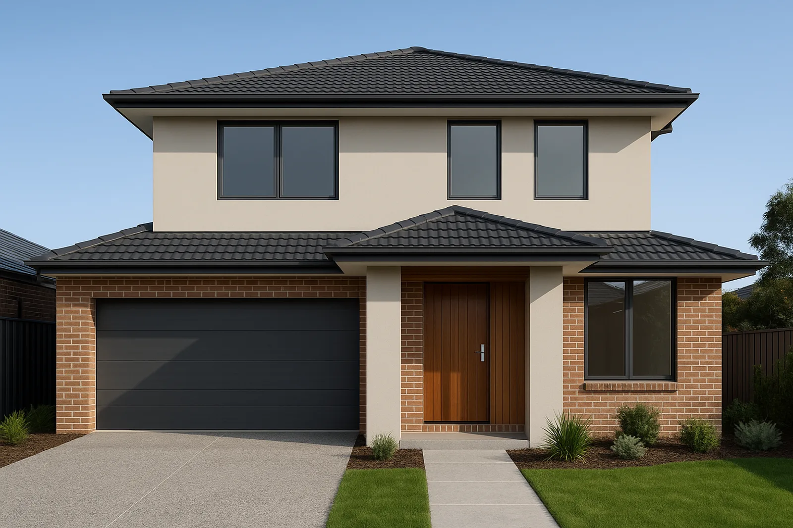Crest home design elevation