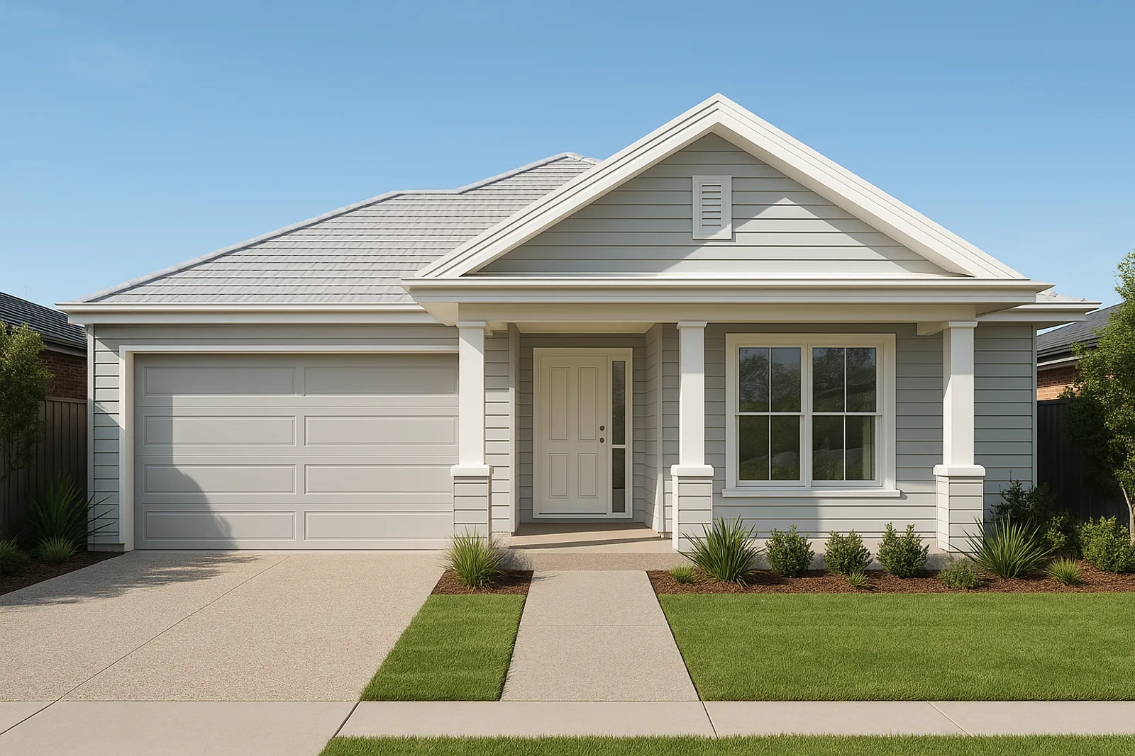 Grand home design elevation