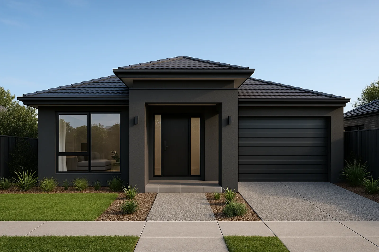 Luxe home design elevation