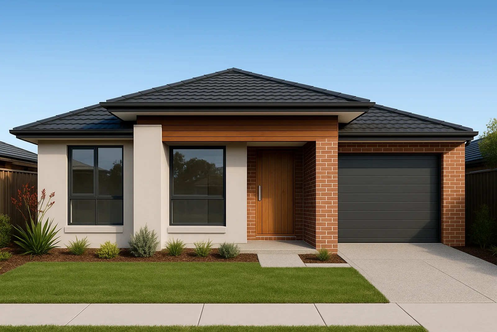 The Pairis home design elevation